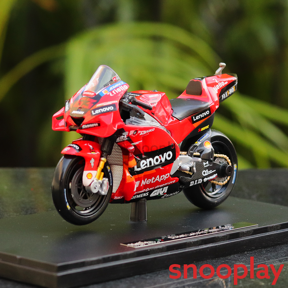 Original and Licensed Desmosedici GP Bike (Ducati) | (1:18 Scale) - Small Model