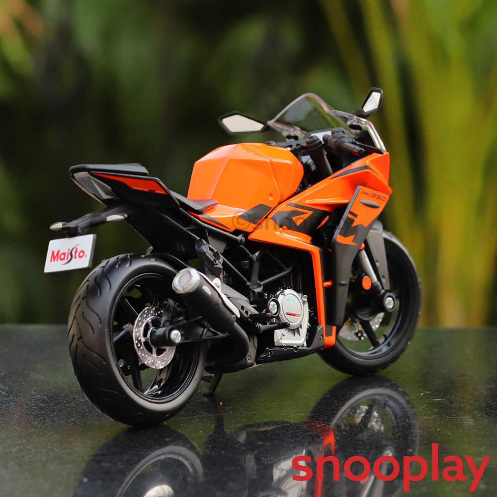 Original and Licensed KTM RC 390 Bike (1:12 Scale) Model