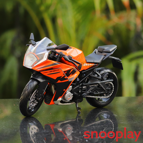 Original Licensed KTM RC 390 Bike | 1:12 Scale (14 Years till Grown Ups) - Blue