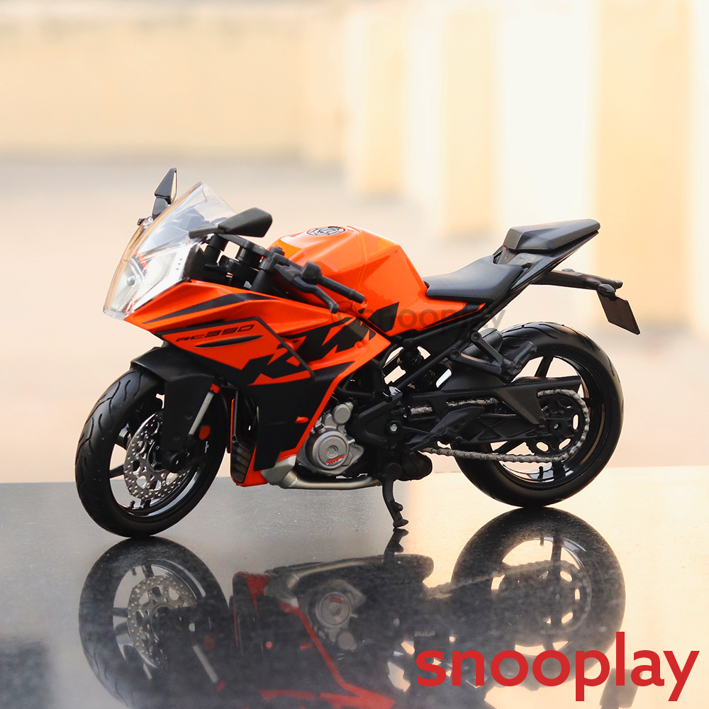 Original and Licensed KTM RC 390 Bike (1:12 Scale) Model