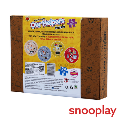 Fun n Learn Our Helpers Puzzle - 24 PCS