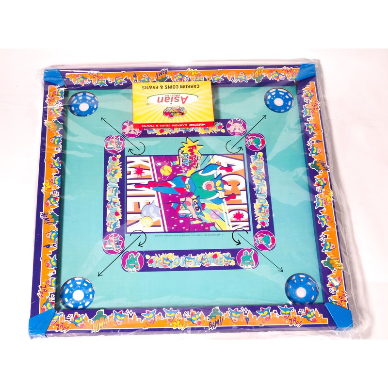 Shinchan Carrom Board (Assorted Colours)