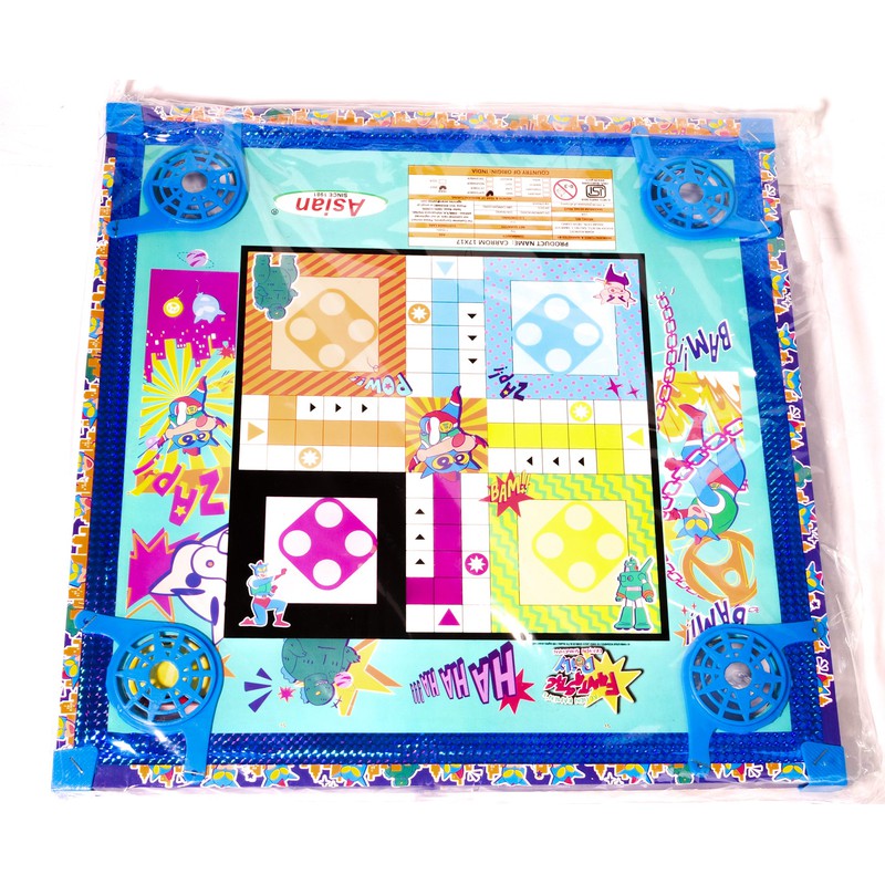 Shinchan Carrom Board (Assorted Colours)