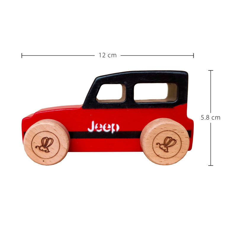 Push Along Car - Vintage Jeep (6-24 Months)