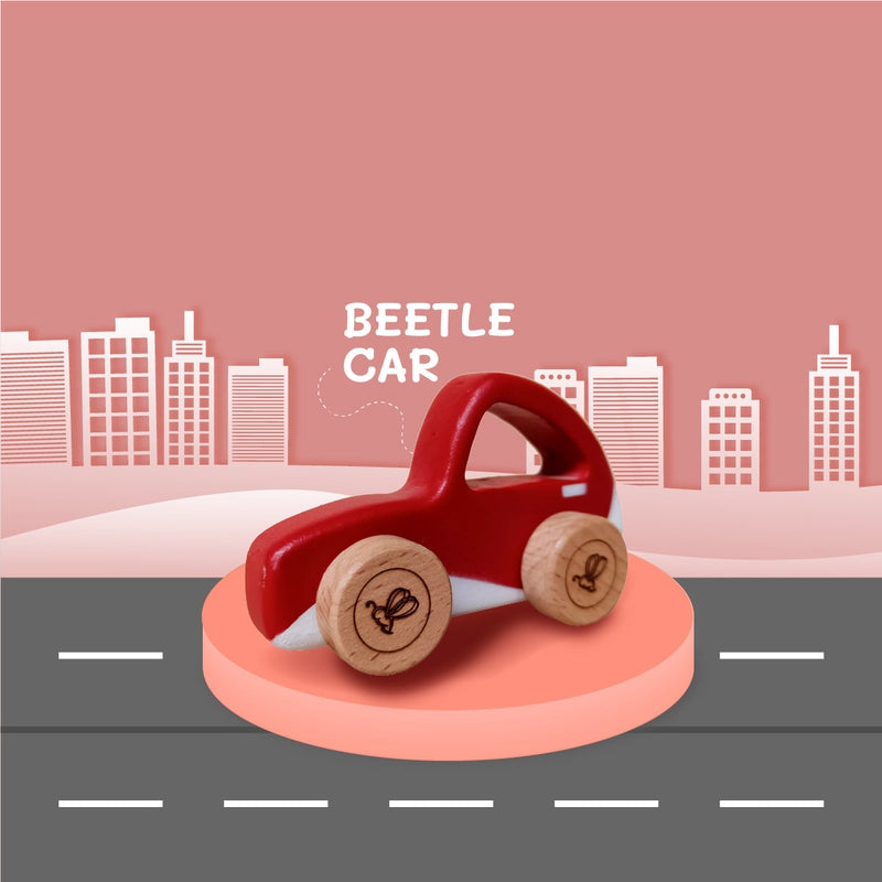 Push Along Car - Beetle Car