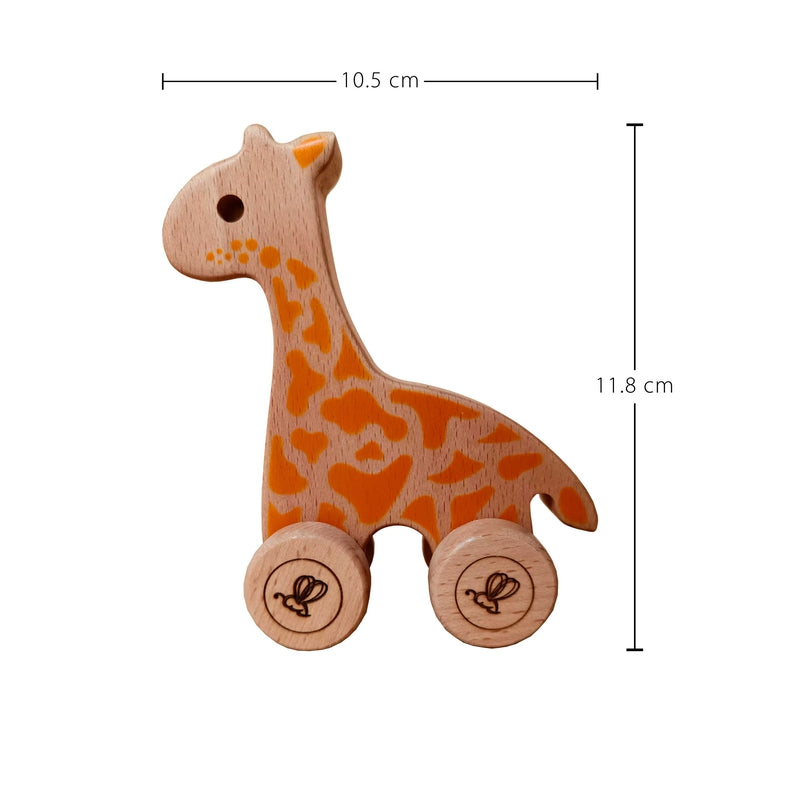 Push Along Car - Lofty Giraffe