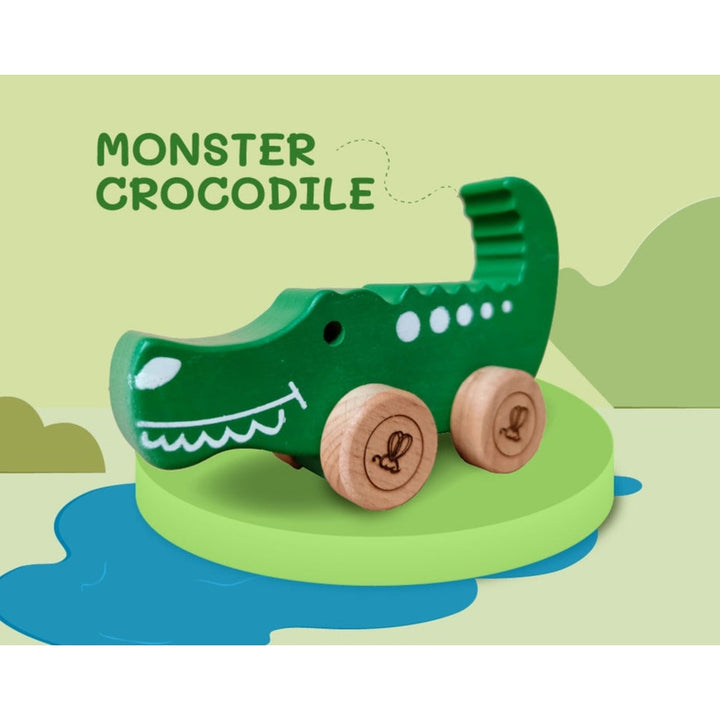 Push Along Car - Monster Crocodile (6-24 Months)