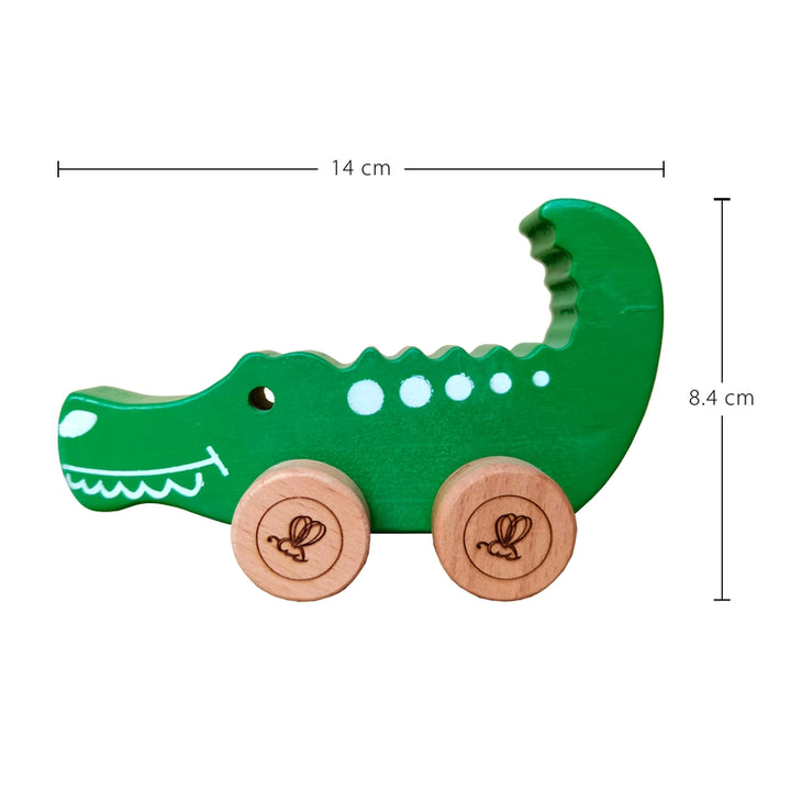 Push Along Car - Monster Crocodile (6-24 Months)