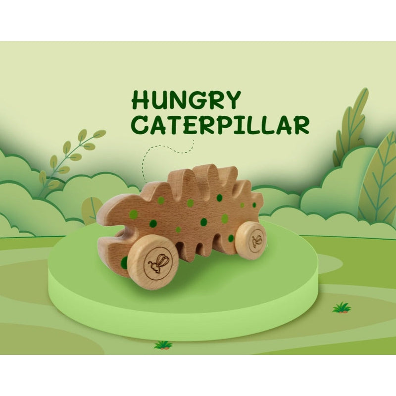 Push Along Car - Hungry Caterpillar