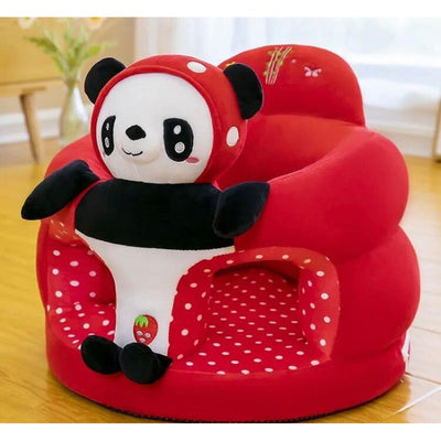 PANDA Shape Baby Soft Plush Cushion Baby Sofa Seat