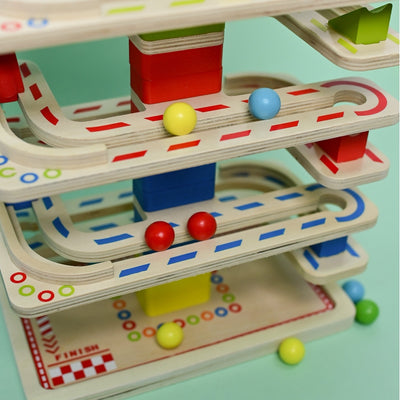 Roll The Ball | Floor slider Toddler toys | 16 Colorful balls