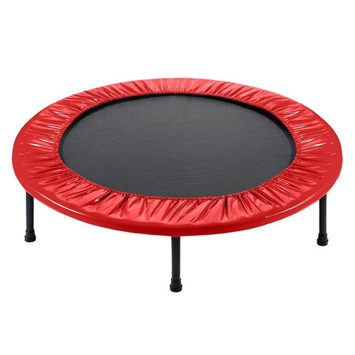 Hop N Play Heavy Duty 36 Inch Jumping Trampoline Foldable Safe Fitness Rebounder (4-8 Years)
