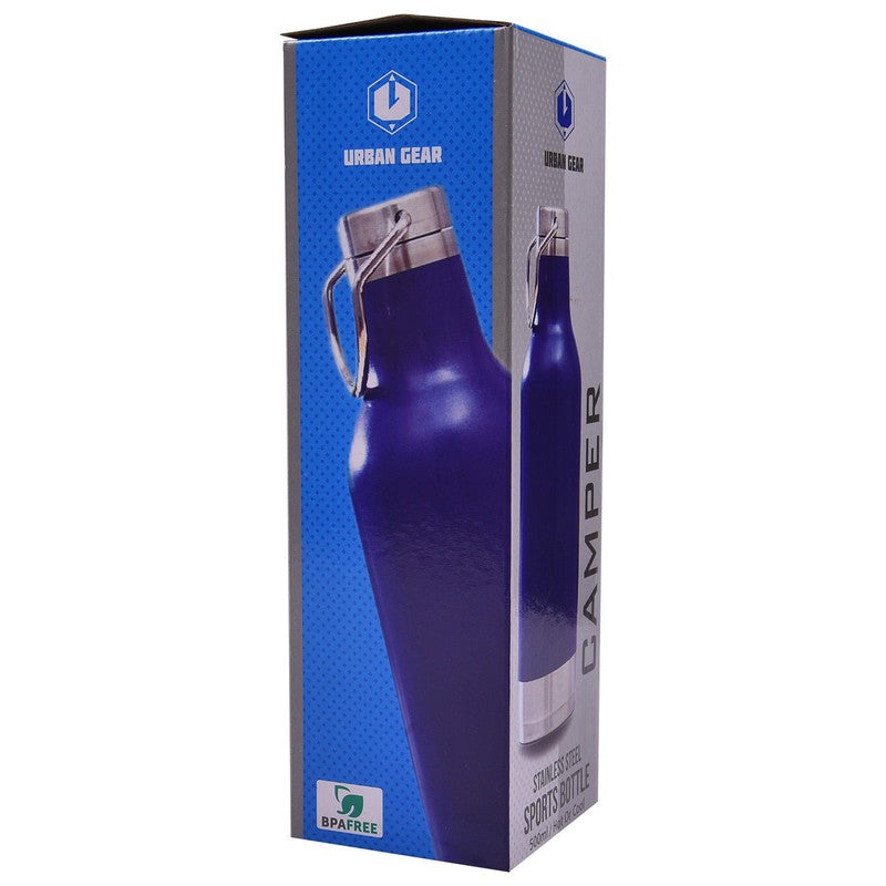 Blue Camper Stainless Steel Hot n Cold Bottle (500ml)