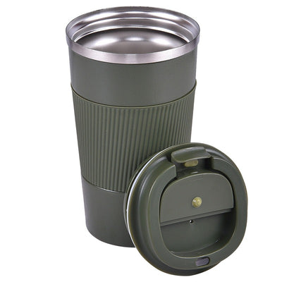 Tmblr Stainless Steel Travel Mug Shaped Water Bottle with Silicon Grip (500ml)