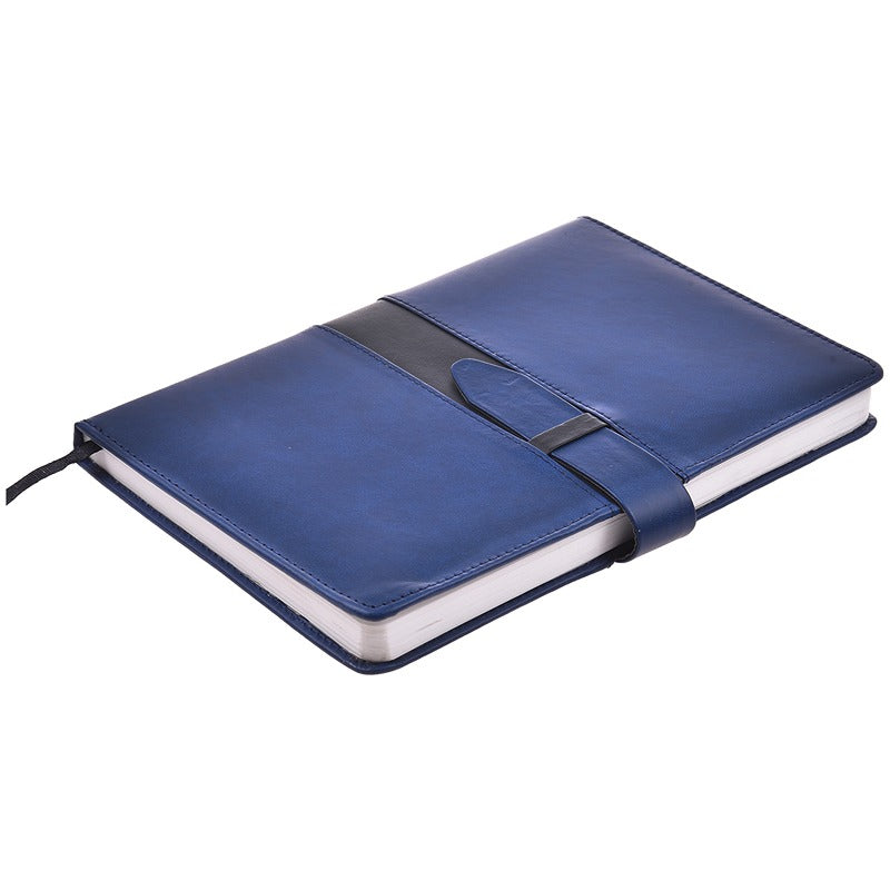 Note Book (Cushioned Hard Bound) | Belt | Blue