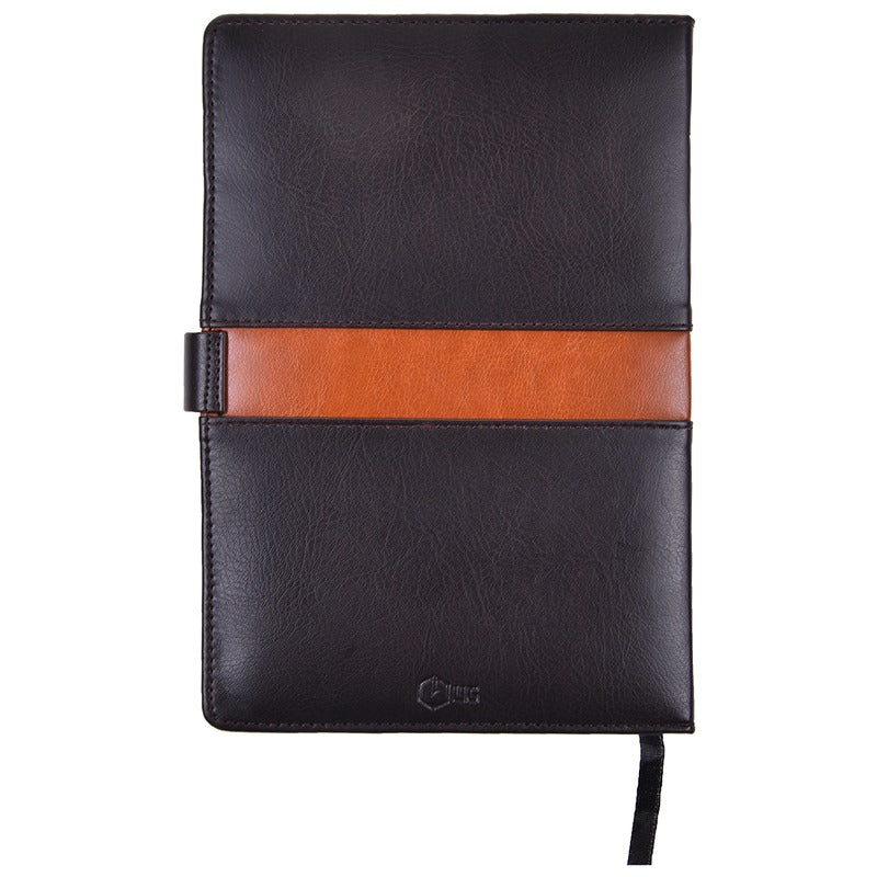 Note Book (Cushioned Hard Bound) | Belt | Brown