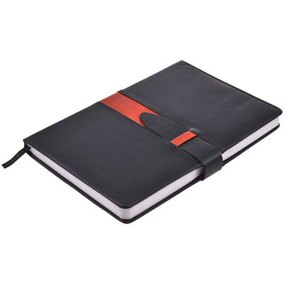 Note Book (Cushioned Hard Bound) | Belt | Brown