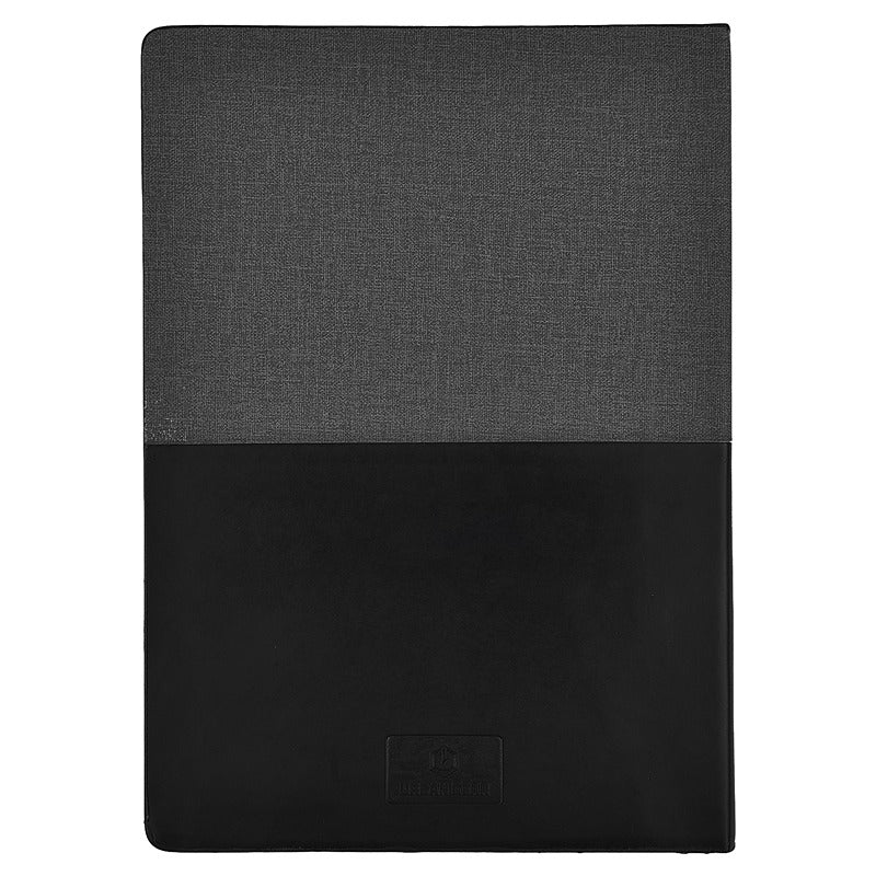 Note Book (Soft Bound) | Dual | Grey/Black