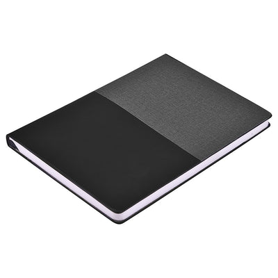 Note Book (Soft Bound) | Dual | Grey/Black