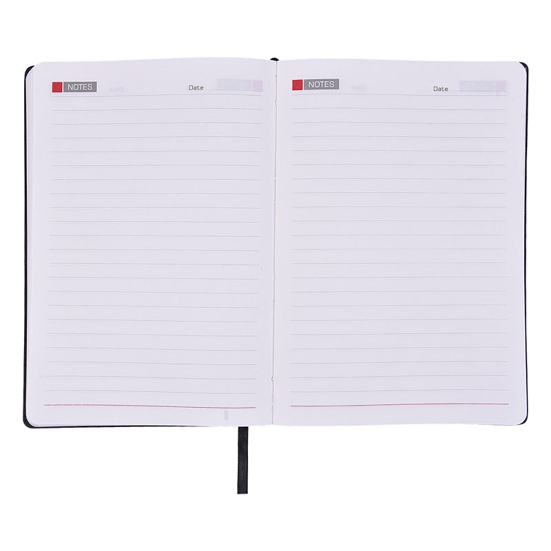 Note Book (Soft Bound) | Dual | Red/Black