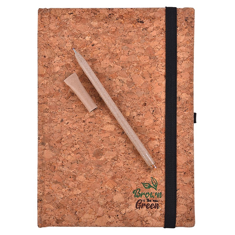 Eco Friendly Notebook | Eco Kraft | Cork