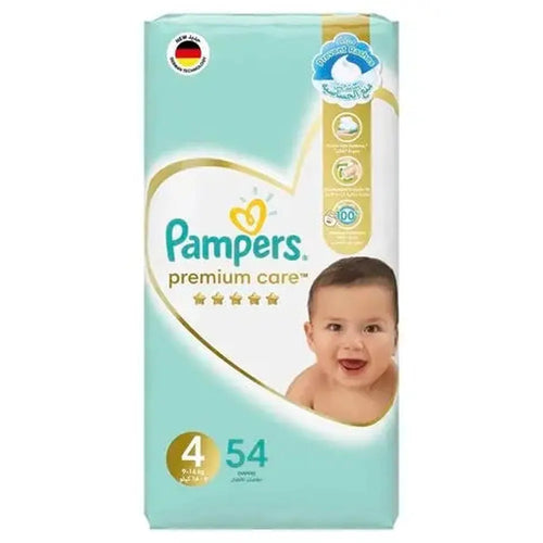 Pampers (Size-4) Premium Care Diapers | 54 Pieces | 9-14 kgs