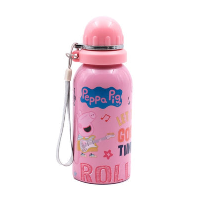 Youp Stainless steel pink color Peppa Pig kids Water Bottle HYBRID - 500 ml