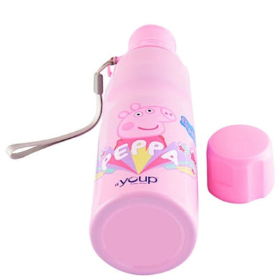 Youp Stainless Steel Pink Color Peppa Pig Kids Water Bottle HARPER - 750 ml