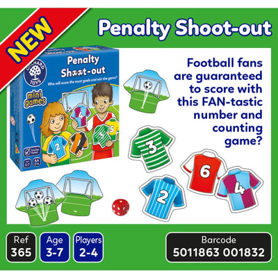 Penalty Shoot Out - Football Themed Mini (Matching Number & Counting Game)