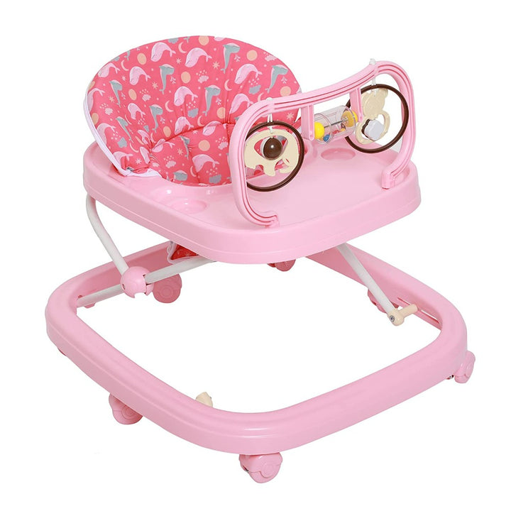 Baby Walker with Light & Sound (9 Months to 1.5 Years) | COD Not Available | Pink