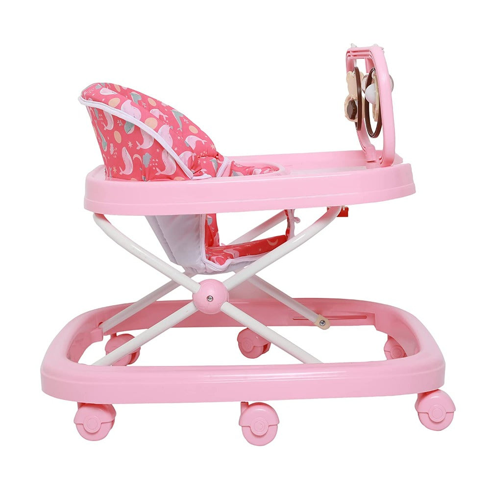 Baby Walker with Light & Sound (9 Months to 1.5 Years) | COD Not Available | Pink