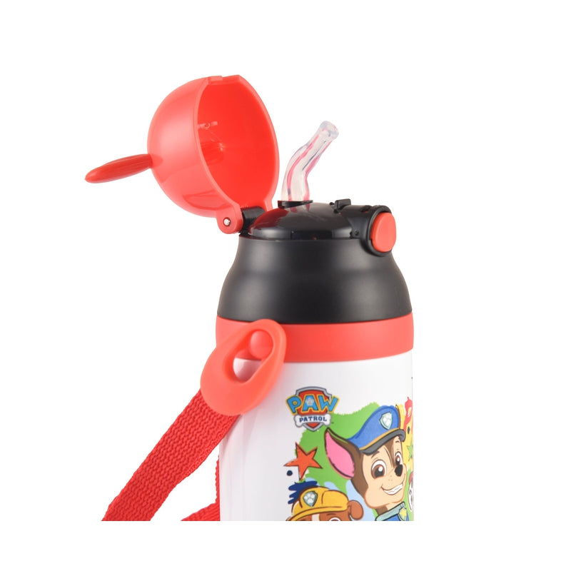 Youp Stainless Steel Insulated Red Color Paw Patrol Kids Sipper Bottle PEPPY - 350 ml