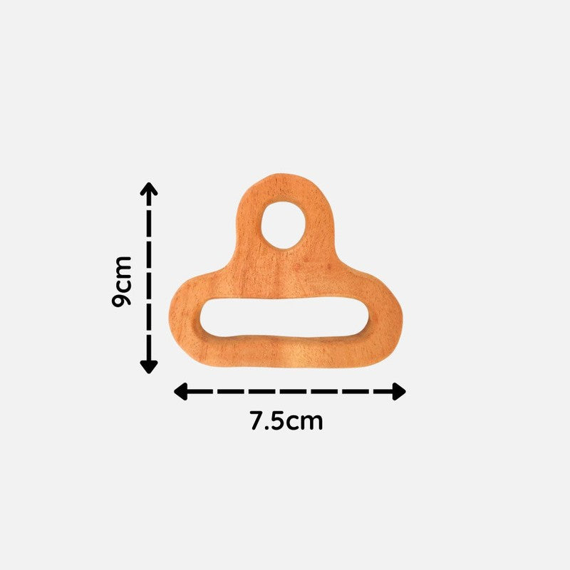 Eco-Friendly Neem Wood Pacifier Teething Toy