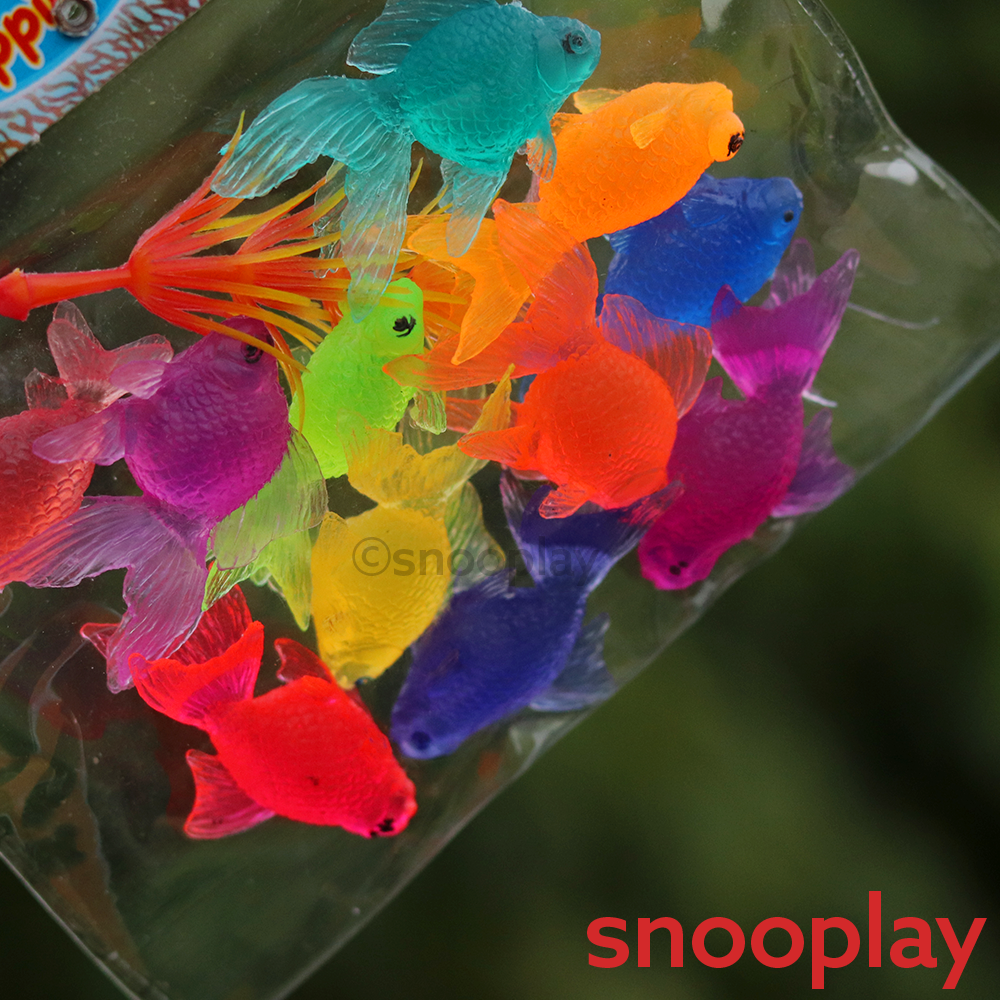 Pack of 6 Little Cute Fish Each set contains 12 fishes 2 trees Re Snooplay