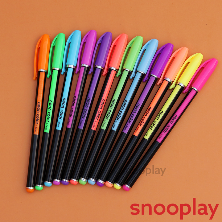 Pack of 1 Neon Colors Highlighter 1.0 mm Pen (8-16 Years)