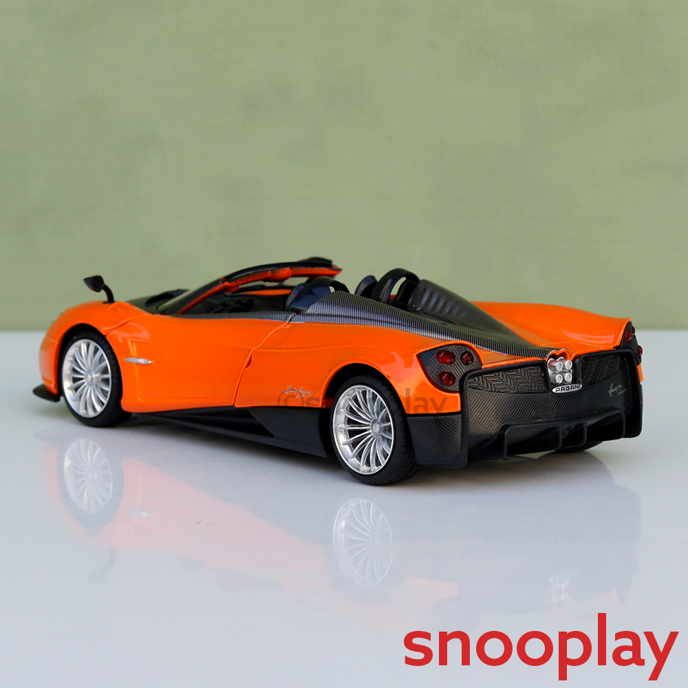 Metal Speed Zone Original Pagani Huayra Roadster Licensed Diecast Car with Openable Parts | 1:24 Scale (14 Years till Grown Ups)