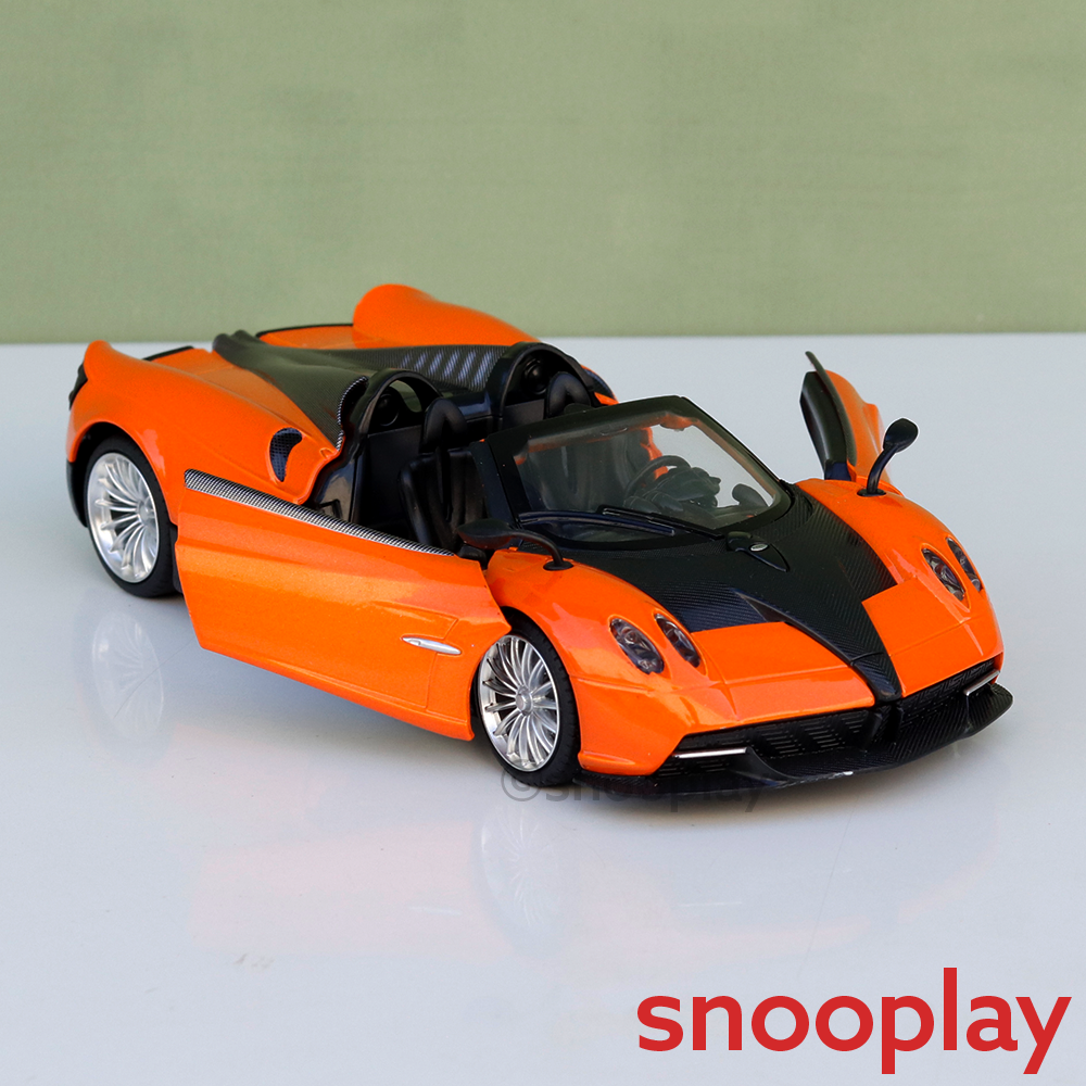 Metal Speed Zone Original Pagani Huayra Roadster Licensed Diecast Car with Openable Parts | 1:24 Scale (14 Years till Grown Ups)