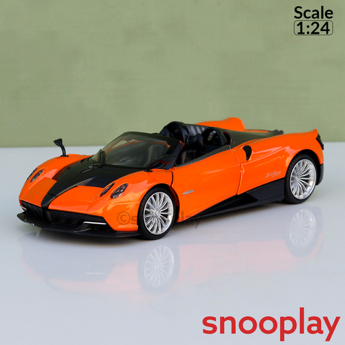 Metal Speed Zone Original Pagani Huayra Roadster Licensed Diecast Car with Openable Parts | 1:24 Scale (14 Years till Grown Ups)