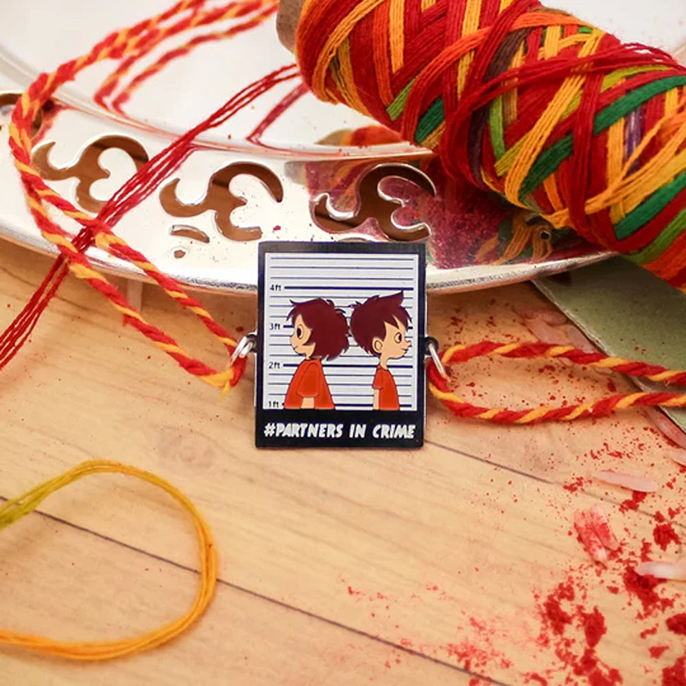 Partners in Crime – Sibling Bond Rakhi