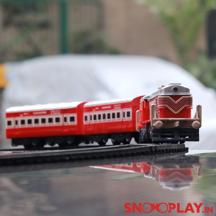 Mini Passenger Indian Toy Train Set - Assorted Colours