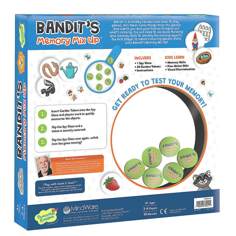 Bandit's Memory Mix Up (Memory Game)