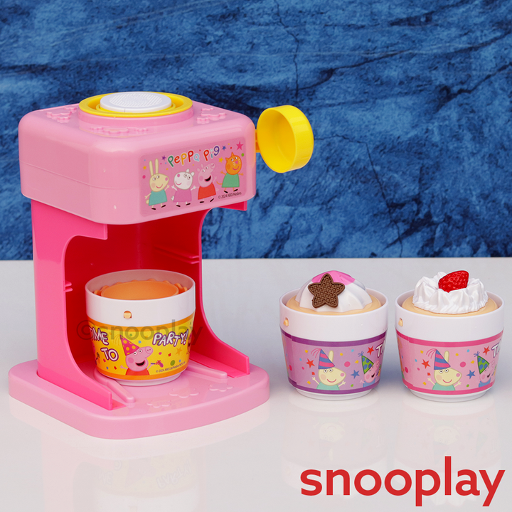 Karma Solutions Original Licensed Peppa Pig Cupcake Set with Machine - 7 Pieces (3-5 Years)