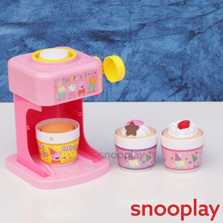 Karma Solutions Original Licensed Peppa Pig Cupcake Set with Machine - 7 Pieces (3-5 Years)