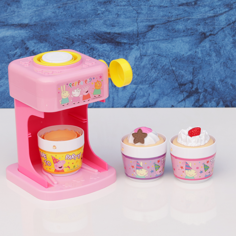 Karma Solutions Original Licensed Peppa Pig Cupcake Set with Machine - 7 Pieces (3-5 Years)