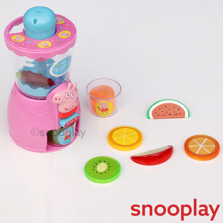 Original Licensed Peppa Pig The Magic Juice Machine Pretend Play Set - 11 Pieces (3-5 Years)