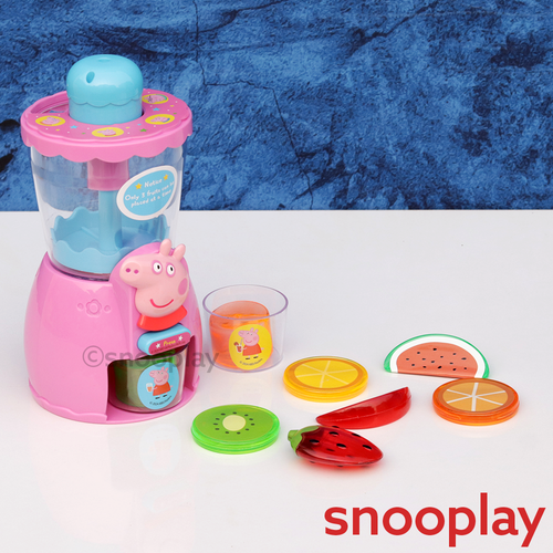 Original Licensed Peppa Pig The Magic Juice Machine Pretend Play Set - 11 Pieces (3-5 Years)