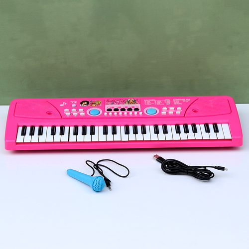 Mattel Original Barbie KD500 Keyboard Piano Set with Microphone | Licensed Toy (3-8 Years)