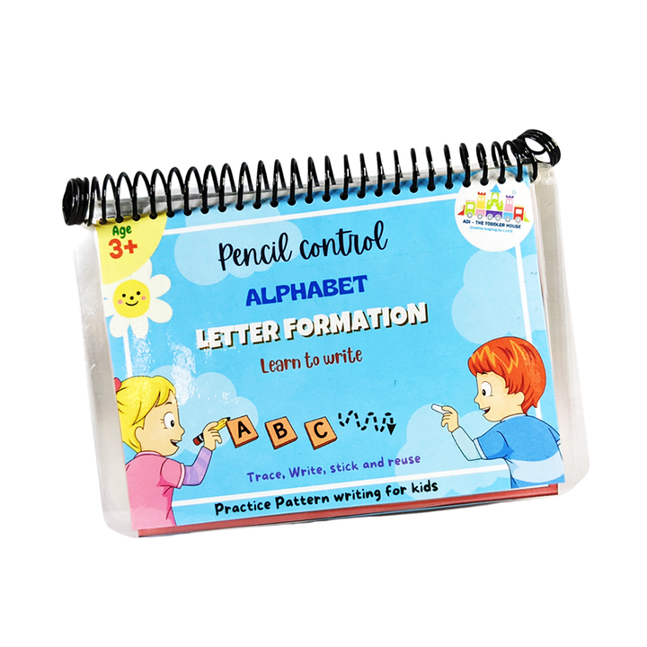 Alphabet Letter Formation – Pencil Control Busy Book Binder