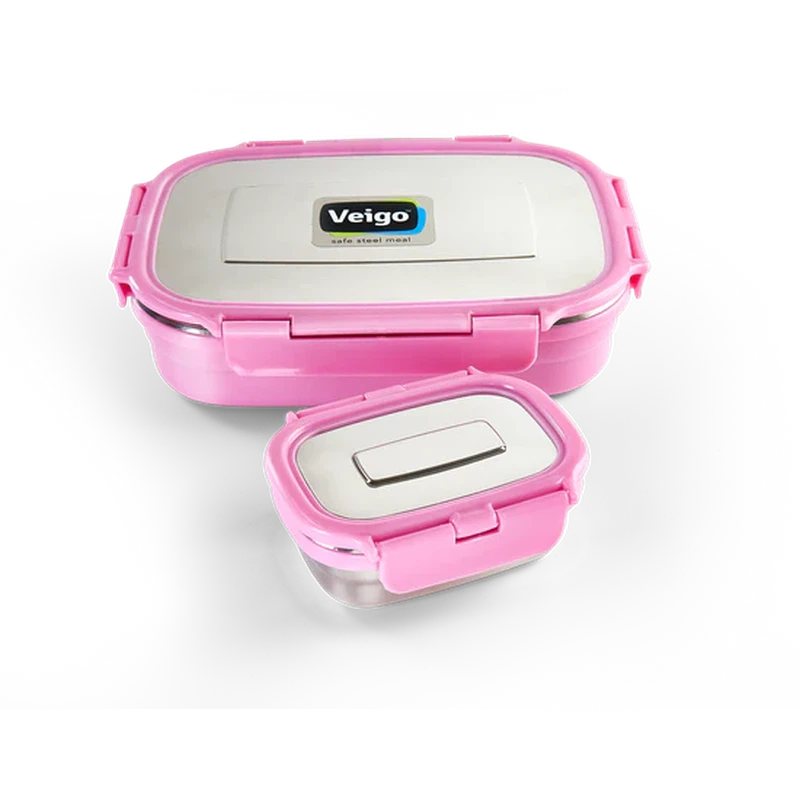 Heat-Up Jumbo Insulated Lunch Box with Original Veg Box