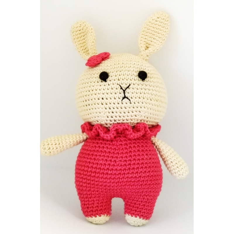 Pinky Bunny - Crochet Soft Toy